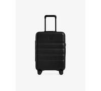 Antler Black Icon Stripe Cabin Hard-shell Polycarbonate Suitcase 55cm