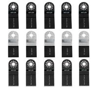 Antler Blades Antler Ab15Cba Oscillating Multi Tool Saw Blades Wood, Bi Metal And Coarse Blades Pack Of 15
