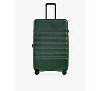 Antler Green Icon Stripe Large Hard-shell Polycarbonate Suitcase 78.5cm