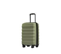 ANTLER - Juno Hard Shell Cabin Suitcase, 56x35x20.5cm 42L, Lightweight & Expandable, 4 Spinner Wheels, Adjustable Handle, Carry On Luggage Approved by easyjet & British Airways, TSA Lock - Olive Green