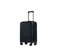 ANTLER - Logo Hard Shell Cabin Suitcase, 55x40x20cm 35.2L, Lightweight & Small, 4 Spinner Wheels - Adjustable Handle, Carry On, TSA Lock - Dark Navy