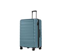 ANTLER - Logo Hard Shell Large Suitcase - Durable, Lightweight & Expandable, 4 Spinner Wheels - Adjustable Handle, TSA Lock, 81cm - Light Blue