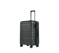 ANTLER - Logo Hard Shell Medium Suitcase - Durable, Lightweight & Expandable, 4 Spinner Wheels - Adjustable Handle, TSA Lock, 68cm - Granite