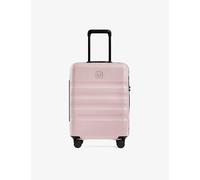 Antler Moorland Pink Icon Stripe Cabin Hard-shell Polycarbonate Suitcase 55cm