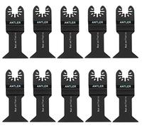 Antler QAB44LR Long Reach Blades Compatible with Dewalt Stanley Worx Oscillating Multitool Accessories (10 Pack)