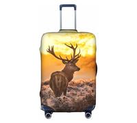 Antler Red Deer Print Suitcase Covers Luggage Protector Cover Travel Luggage Cover,for 18-32 Inch Suitcases