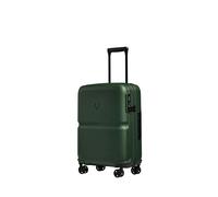ANTLER - Single Stripe Hard Shell Cabin Suitcase, 55x40x20cm 39L, Lightweight, 4 Spinner Wheels - Adjustable Handle, Carry On Luggage Approved by easyjet, Ryanair & British Airways, TSA Lock - Green