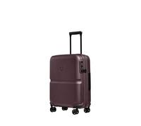 ANTLER - Single Stripe Hard Shell Cabin Suitcase, 55x40x20cm 39L, Lightweight, 4 Spinner Wheels - Carry On Luggage Approved by easyjet, Ryanair & British Airways, TSA Lock - Lagoon Purple