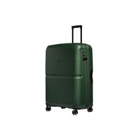 ANTLER - Single Stripe Hard Shell Large Suitcase - Durable, Lightweight & Expandable, 4 Spinner Wheels - Adjustable Handle, TSA Lock, 81.3cm - Green