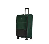 ANTLER - Soft Stripe 2.0 Large Suitcase - Durable, Lightweight & Expandable, 4 Spinner Wheels - Adjustable Handle, TSA Lock, 81cm - Antler Green