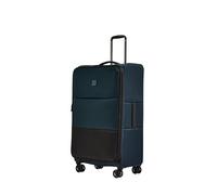ANTLER - Soft Stripe 2.0 Large Suitcase - Durable, Lightweight & Expandable, 4 Spinner Wheels - Adjustable Handle, TSA Lock, 81cm - Indigo Blue