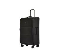 ANTLER - Soft Stripe 2.0 Large Suitcase - Durable, Lightweight & Expandable, 4 Spinner Wheels - Adjustable Handle, TSA Lock, 81cm - Black