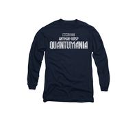 AntMan Quantumania Logo Long Sleeve T-Shirt, Navy Marvel Navy L