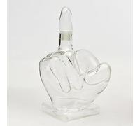 ANTMOR Novelty Middle Finger Whisky Decanter for Beverages