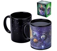 Antner Magic Heat Changing Coffee Mug Solar System Ceramic Heat Sensitive Color Changing Cup,12 oz