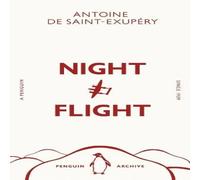 Antoine de Saint-Exupery Night Flight Paperback Book Antoine de Saint-Exupery Multicolor