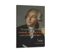 Antoine Lavoisier Inspirational QuoteCanvas Poster Wall Art Decoration Living Room Bedroom Decoration Poster Gift for FriendsFrame-style 20x30inch(50x75cm)