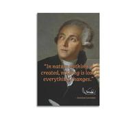 Antoine Lavoisier Inspirational QuoteCanvas Poster Wall Art Decoration Living Room Bedroom Decoration Poster Gift for FriendsUnframe-style 20x30inch(50x75cm)
