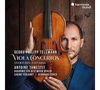 ANTOINE TAMESTIT - TELEMANN VIOLA CONCERTOS OVERTURES FANTASI - CD - N123z