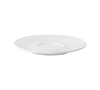 Utopia Anton Black Fine China, Z03294-000000-B01006, Coupe Saucer 5.75" (15cm) (Box of 6)
