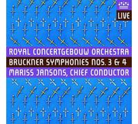 Anton Bruckner : Bruckner Symphonies Nos 3 and 4 CD 2 discs (2009) NEW