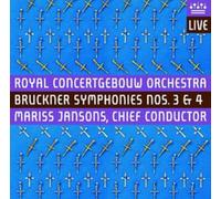 Anton Bruckner : Bruckner Symphonies Nos 3 and 4 CD 2 discs (2009) NEW
