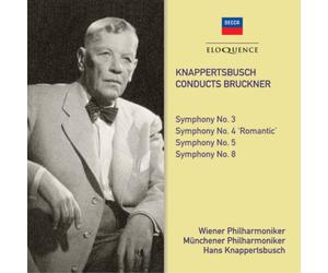 Anton Bruckner Knappertsbusch Conducts Bruckner: Symphony No. 3/Symphony... (CD)