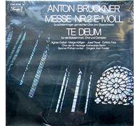 anton bruckner - Messe Nr. 2 E-Moll Für Achtstimmigen Gemischten Chor Und Blasorchester - Te Deum Für Vier Solostimmen, Chor Und Orchester [Vinyl LP]