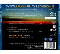 ANTON BRUCKNER PROJECT-THE SYMPHONIES,VOL.3 NEW CD
