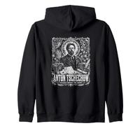 Anton Chekhov Silence Breaks The Heart Quote Zip Hoodie