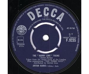 Anton Karas - The Harry Lime Theme / The Cafe Mozart Waltz