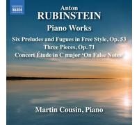 Anton Rubinstein : Anton Rubinstein: Piano Works CD (2023) NEW Great Value