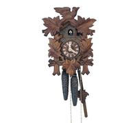 Anton Schneider Cuckoo clock 5 foliages, bird SC 80/9