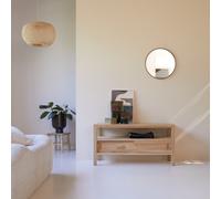 Anton - Solid teak TV unit, 100 cm Natural