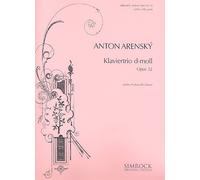 Anton Stepanovich Arensky: Piano Trio in D minor Op.32 (set of parts)