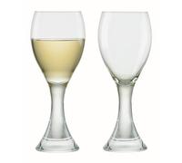 Anton Studios Design Manhattan Set of 2 White Wine Glasses