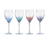 Anton Studio Designs Set Of 4 Speckle Wine Glasses