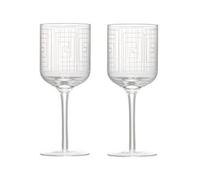 Anton Studios Anton Studio Designs Maze Set Of 2 Wine Glasses