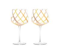 Anton Studios Anton Studio Designs Rio Citrus Set Of 2 Gin Glasses