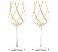 Anton Studios Anton Studio Designs Rio Citrus Set Of 2 Wine Glasses