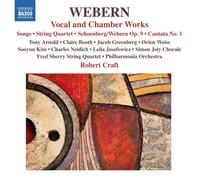 Arnold/Philharmonia/Craft - Webern:Vocal/Chamber Wks
