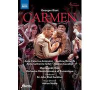 Antonacci - Bizet: Carmen [Anna Caterina Antonacci; Andrew Richards; Monteverdi Choir; Orchestre Révolutionnaire et Romantique; Sir John Eliot Gardiner] [Naxos: 2110685-86] [DVD]