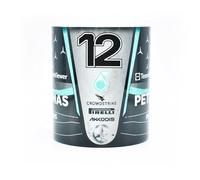 Antonelli #12 2025 Mug - Silver Arrow Blue Carbon Fiber - Formula Racing Season - Kimi - Merc - Cars - One - Gift Ideas - Coffee & Tea Cup - 300ml - Souvenir - Merch - Home Decor - Race Driver