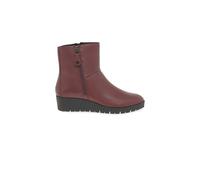 'Antonia' Ankle Boots Caprice Wine 4