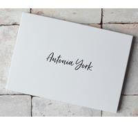 Antonia York Large Silky Scarf with Vibrant Stripe and Geometric Pattern and Red Border - Scarf & Gift Box