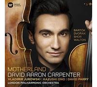 Antonin Dvorak - David Aaron Carpenter Motherland - New CD - O23z
