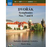 Antonin Dvorák Dvorak: Symphonies Nos. 7 and 8 (Blu-ray) Audio (US IMPORT)
