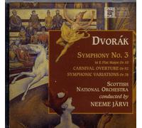 Antonin Dvorak - Dvorak Symphony No. 3 - Jarvi (UK Import)