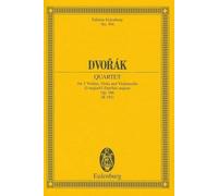 Antonin Dvorak String Quartet In G Major Op. 106 B 192 (Paperback)