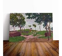 Antonin Slavicek The Wind Blowing Canvas Print | Gallery Wrapped 30mm Frame Wall Art | 20x14 inches | Ready to Hang | Modern Picture | Living Room Bedroom Lounge Office